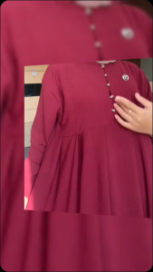 Gamis Salsa Terbaru Busui Friendly Gratis Ongkir - Bahan Cringkle Airflow