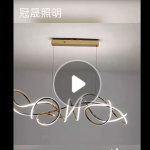 CT220A273 SOTMIA โคมไฟระย้า โคมไฟโมเดิร์นสีทอง Chandelier Lighting ห้องทานอาหาร เคาน์เตอร์บาร์