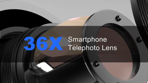APEXEL Lensa Tele Smartphone 36X Zoom Lens Telephoto dengan Aksesoris