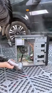 JameMirs 4in1เครื่องดูดฝุ่นเล็กไร้สาย 20000Pa เครื่องดูดฝุ่นในรถ ที่ดูดฝุ่น miniเครื่องเป่าลม การดูดซุปเปอร์เฮอริเค การกำจัดฝุ่น