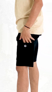 BAPIN Short Cargo Pants Grey - Celana Cargo Pendek Pria
