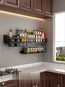 Rak Pengatur Peralatan Bumbu Dapur & Rak Pisau: Solusi Penyimpanan yang Efisien