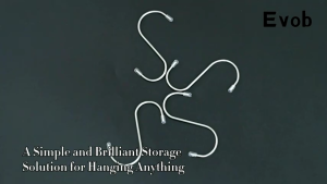 10pcs Stainless Steel Metal S-Shaped Hooks Multi-Purpose 3 Sizes Heavy Duty Clothing Hanging Hooks