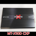 Kimphat Crossfire MT-X10D เพาเวอร์แอมป์คลาสD 1500W ขับซับโครงปั้มหรือโครงหล่อ 2CH ไส้แน่นๆสวยๆเสียงดี จำนวน1ตัว เบสแน่นลอยไกล. 