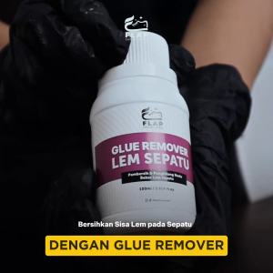 Flap Shoes Care Cairan Pembersih dan Penghilang Lem Glue Remover Sepatu