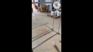 2 ชั้น ราวตากผ้า ราวตากผ้า สแตนเลส304 รูปแบบขนาดจับ 2 ชั้น สำหรับการมองปาก หุ้น และผ้า ไม่เป็นสนิม ไม่มีปัญหาในการเสริมจมูก