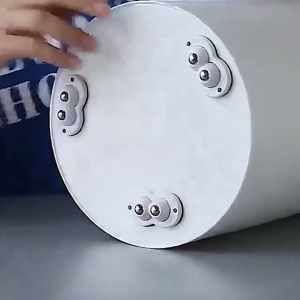 Adhesive Stick Roller Wheel Caster Base non-drilling mobile pangkalan roda perekat jenis bola万向轮滑轮底座滚轮可粘贴滚珠静音