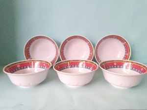 Mangkok Mie Klasik 7" Melamin. 9707 / Mei Shing / Melamine