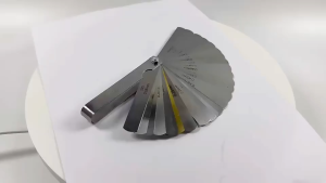 ฟิลเลอร์เกจ Feeler Gauge เมตริก Gap FILLER ไดอั้นเกรดตัวตั้งวาว ฟิลเลอร์ตั้งวาวน์ 32 ใบ 0.04-0.88 mm เครื่องมือช่าง ฟิลเลอร์เกจมอไซค์ ฟิลเลอเกจยาว