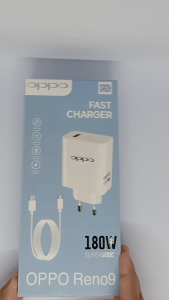 Charger Fast Charging For OPPO 180W RENO 9 / SuperVooc USB Micro & Type C Adapter High Quality