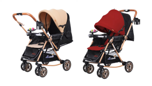 Labeille S028 Baby Stroller Sonio Rocking Reversible Handle Kereta Dorong Lipat Bayi Anak