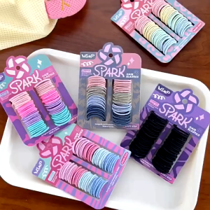 Bộ 56 Dây Buộc Tóc Trẻ Em Đa Sắc Ngọt Ngào - Dành Cho Bé Gái