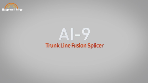 ZHUOSHI AI-9 Optical Fiber Fusion Splicer for FTTH and Cable Splicing Projects