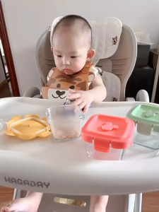 【ของแท้ 100% 】Disney Baby meal crisper 160ml 3pcs กล่องแก้วเก็บอาหารเด็ก Free BPA กล่องแก้วเก็บอาหารอาหารทารกแช่แข็ง ถ้วยแก้วใส่อาหาร กล่องเก็บอาหารเด็ก ปลอดภัยสำหรับลูกน้อย เข้าไมโครเวฟได้