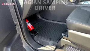 Karpet Mobil Toyota Innova Zenix 2023 + Alas Kaki Karpet 7D New Model 2 Baris Full Set