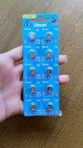 Vinnic AG11 Baterai Jam Tangan L721F Alkaline 1.5V Original (1pcs)