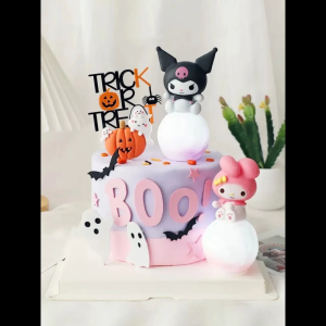 Lampu Hias Dekorasi Kue Cake Topper Cinnamoroll Kuromi Light Birthday Cake Decor