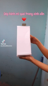 Dép guốc sandal quai trong 4 phân đế bánh mì siêu xinh