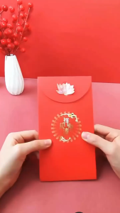 1pc PREMIUM ANGPAO 3D ANGPAO POPUP CNY IMLEK NAGA UNTUK PERSELANCAR HARI LAHIR & PERNIKAHAN