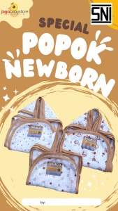 1 Lusin 12 PCS Popok Tali Bayi Warna Krem Coklat Susu Murah