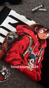 MADFACE Clothing - One Piece - Luffy - Straw Hat Boy - Anime Series Shirt - Mens And Womens T-shirt