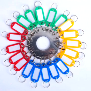 11/28 Lubang Gantungan Kunci Besi Tahan Karat Gantungan Kunci Lebel Nama Dengan Papan Nama