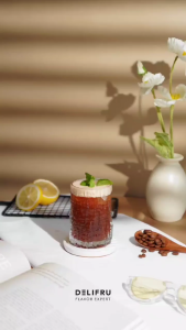 Mojito Mint Syrup Delifru 1 Liter - Sirup Mint Premium