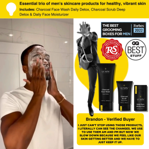 LUMIN | Smooth Operator Detox Trio: Prevent Acne Breakout Even Out Skin Tone & Brighten Dull Skin