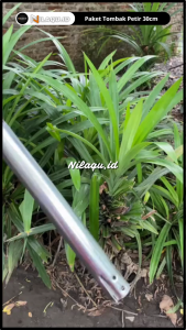 Penangkal Petir 1 tombak trisula + pipa galvanise 60cm anti petir PAKET LENGKAP