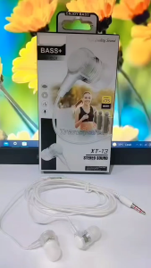 Handsfree + MIC XT-13 Transparan Stereo Sound Earphone Headset Extra Bass