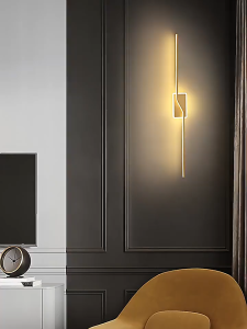 【STAR】Nordic Tricolor Wall Light Indoor Wall Lamp Bedroom Bedside Lamps Minimalist LED Ceiling Light Strip Lights For Stairs Aisle Corridor