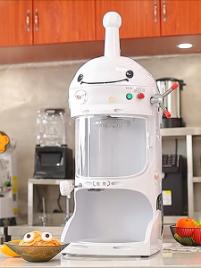 Electric Shaved ice icicle crusher snowflake crusher fancy Shaved ice 220v icebreaker commercial milk tea shop dessert