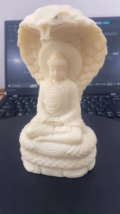 Tượng Phật Thích Ca ngồi thuyết Pháp trên rắn thần Naga cao 16cm hàng thủ công mỹ nghệ tinh xảo