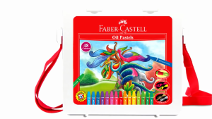 Faber Castell 48 Hexagonal Oil Pastels  Crayon Faber Castell  Krayon