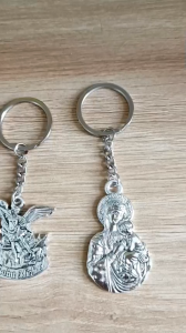 Móc khoá inox Thiên Chúa Mẹ micae móc khoá quà tặng công giáo