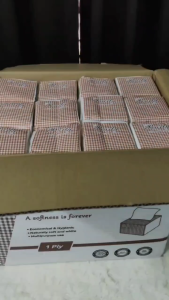 Pearly Pop Up Tissue Pulp Paper 1 Ply 150 Sheets/ tisu napkin small