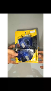 Tombol Saklar Set Kanan Kiri Transparan + Led Lampu Nyala Universal yamaha Mio Jupiter Vixion DLL