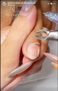 กรรไกรตัดหนังที่ตายแล้ว ลับคมพร้อมใช้งาน ช่างทำเล็บนิยมใช้