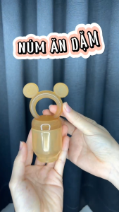 Túi nhai Ăn Dặm chống hóc cho bé mọc răng tập ăn hoa quả an toàn 0.2 mm