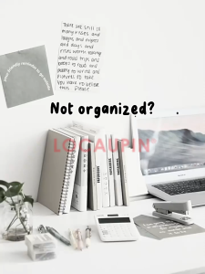 Transparent Book Organizer Stand Divider Space Saver Notebook Planner Stationary Holder School Supplies Storage Rack