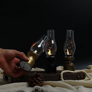 RakanKu MALAYSIA LED Retro Lantern Flameless Candle Light Hari Raya Decoration Light Table Night Vintage Light Candlelight LED Lampu Deko 复古灯 桌灯