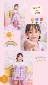 Lovie Dovie_Look 2 เดรสระบาย เสื้อผ้าเด็ก