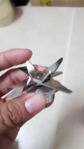 4PCS Phụ kiện Lưỡi dao 8Lưỡi dao bát sắt vòng bi nhông ... máy xay sinh tố công nghiệp 2L