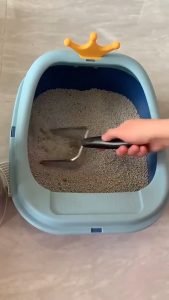 PRADO MALAYSIA Stainless Steel Cat Litter Scoop Pet Cleaning Poop Scooper Pet Sand Shovel For Cat Dog Penyodok Pasir Kucing 猫砂铲