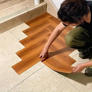 3D Floor Sticker Tiles: Waterproof & Fireproof Self-Adhesive Vinyl Home Decor