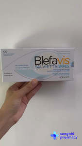 Miếng Vệ Sinh Bờ Mi Blefavis Wipes 1 Hộp 30 Miếng [Chính hãng từ Ý]