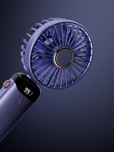 BF-C1135 Kipas Angin Lipat Mini 5-Speed Wind Led Display dengan Aromaterapi USB 10000mAh Kipas Leher