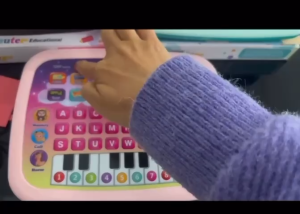 Mainan Laptop Anak Tablet Belajar Huruf Edukasi Anak Tablet Musik Piano Alat Bantu Belajar Learning Machine Notebook Laptop