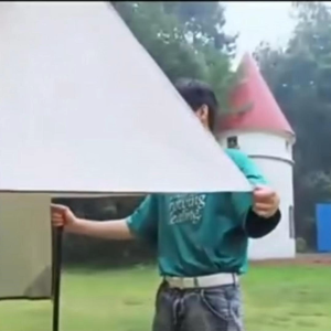 Essential for outdoor camping sunshade and rain protection portable canopy camping picnic sunshade sun shelter