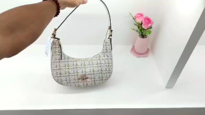 FREE BOX!!! Tas Coch Bailey hobo Bag shoulderbag wanita bahan canvas tweed shoulder bag kode 8009 premium bag Quality Tas korean